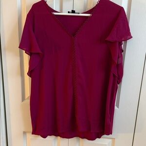 Elegant Maroon Blouse